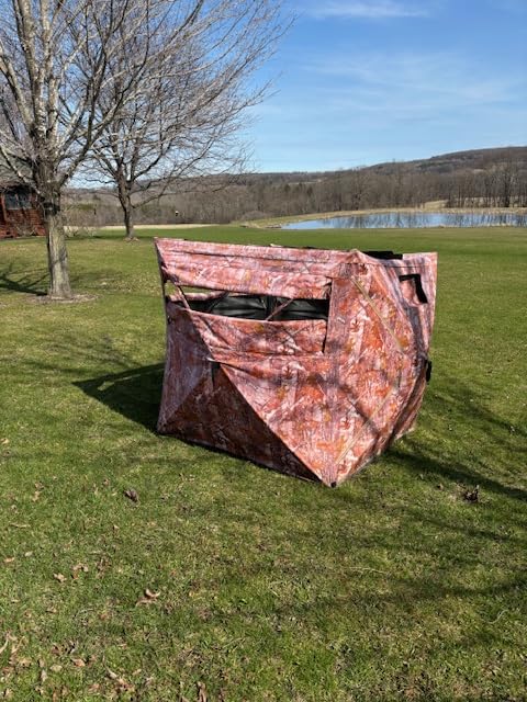 TIDEWE Hunting Blind, 270°/360° See Through Ground Blind customer photo 1