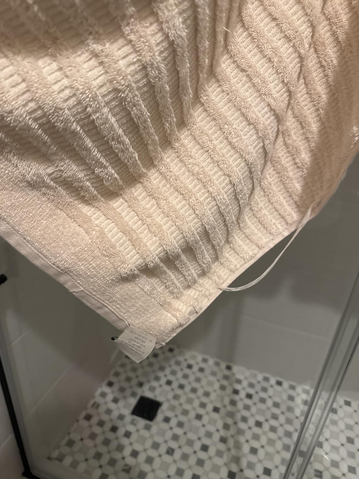 Softerry Pure Organic Cotton Bath Towel Set - 100% Soft Cotton - Extra Absorbent and Durable - 500 GSM Quick Dry - Luxury Hotel & Spa Quality - Fade Resistant - Eco Friendly (White, Set of 8) customer photo 1