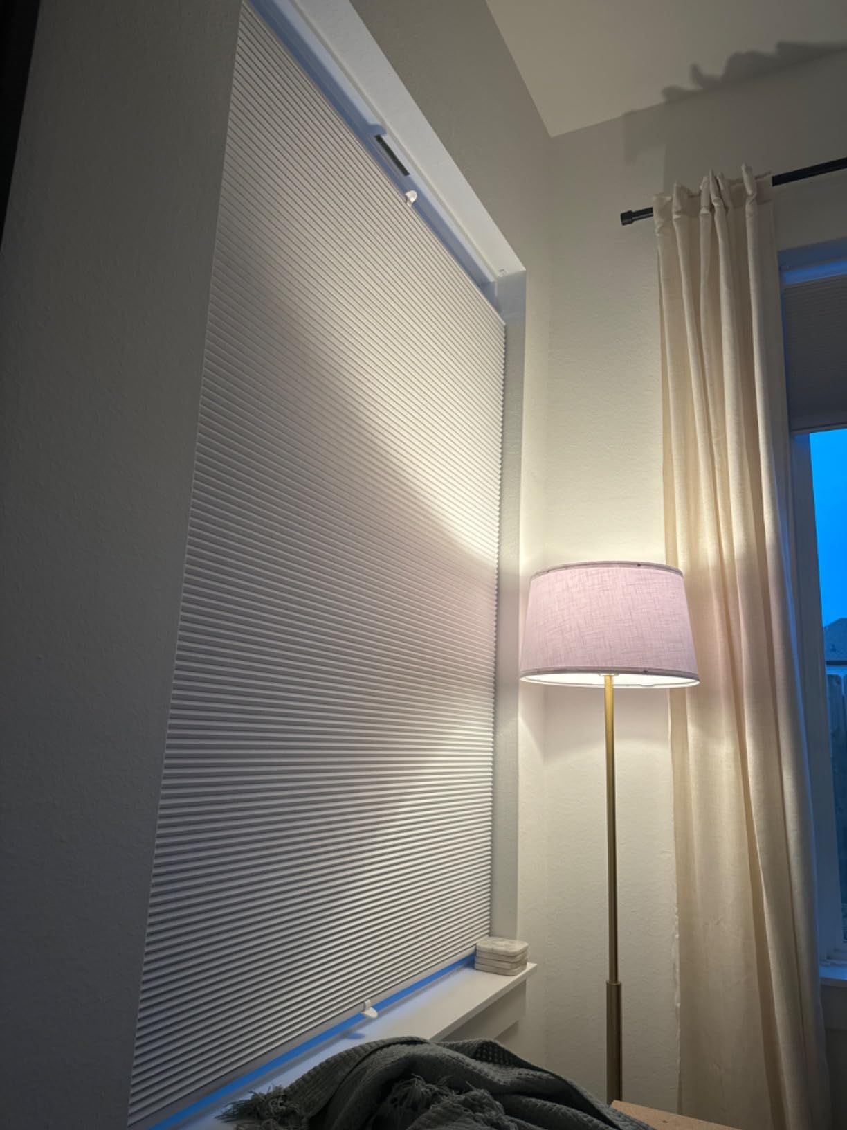 Top Down Bottom Up Cellular Skylight Shades for Ceiling & Door & Window customer photo 2