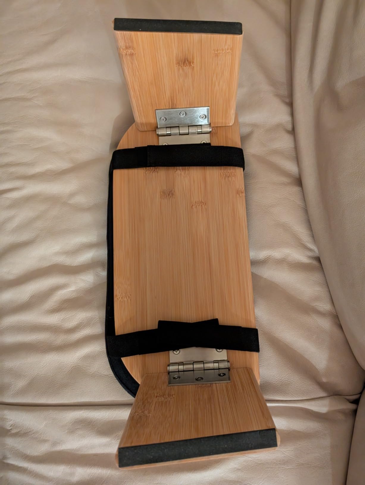 Yoga Dood Meditation Bench - Folding Bamboo Meditation Stool customer photo 1