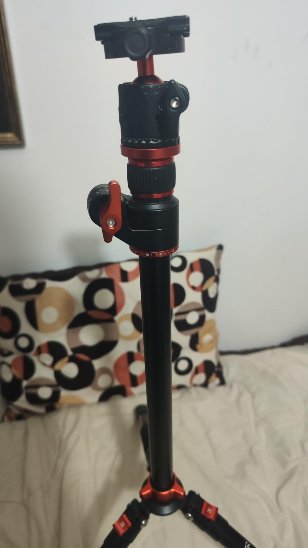 K&F CONCEPT 90''/230cm Ultra High Horizontal Overhead Camera Tripod customer photo 1