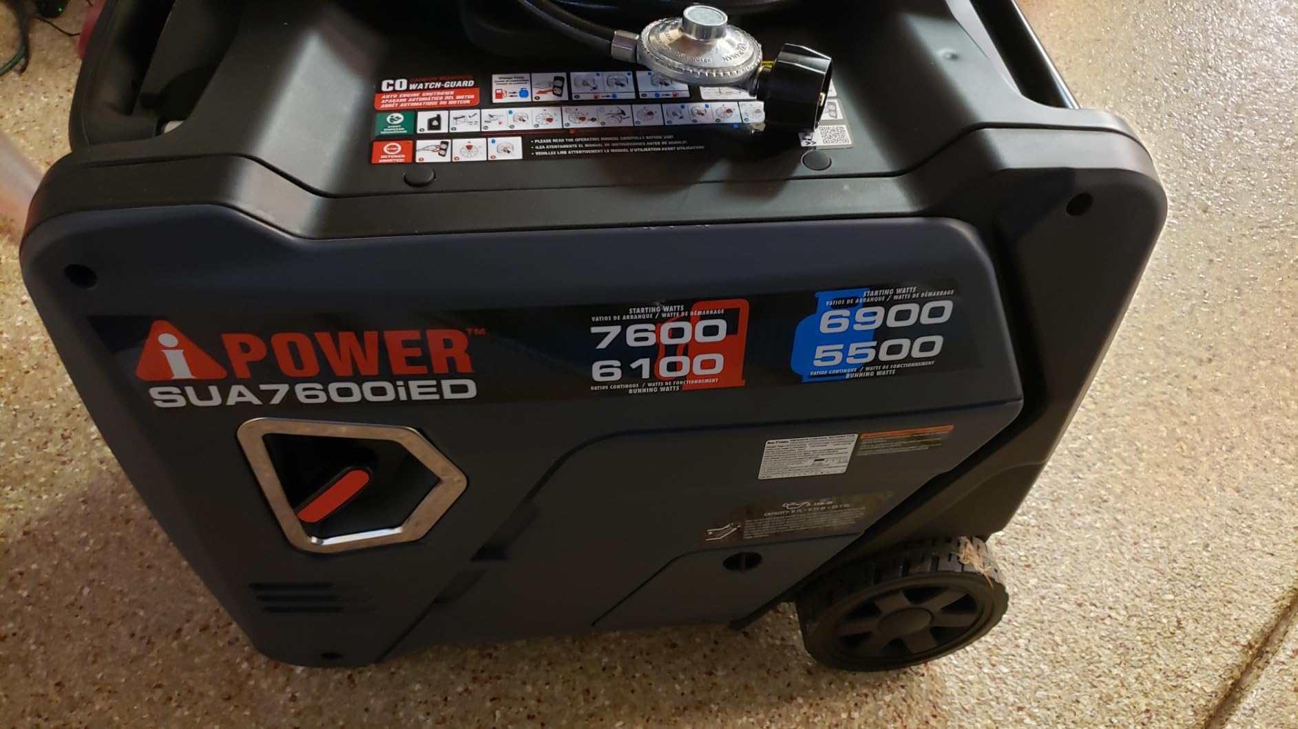A-iPower 2300W Dual Fuel Inverter Generator, RV Ready, Parallel Ready customer photo 2