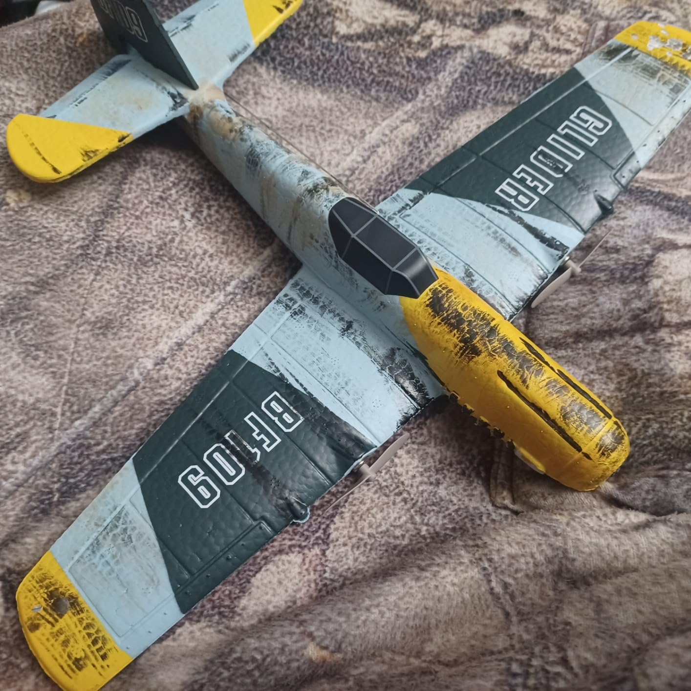 DEERC RC Plane 3 Channel BF-109 Remote Control Airplane Fighter RTF Toys customer photo 1