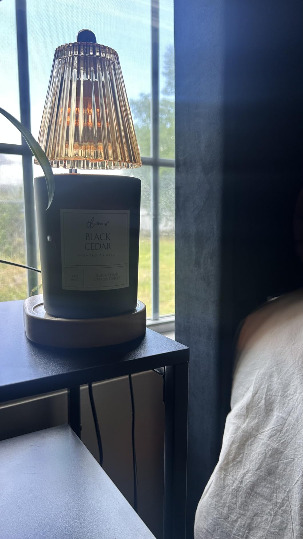 seenlast Candle Warmer Lamp with Timer Dimmer Adjustable Height for New Home Bedroom,Mothers Day Gifts,Vintage Home Decor for Scented Jar customer photo 1