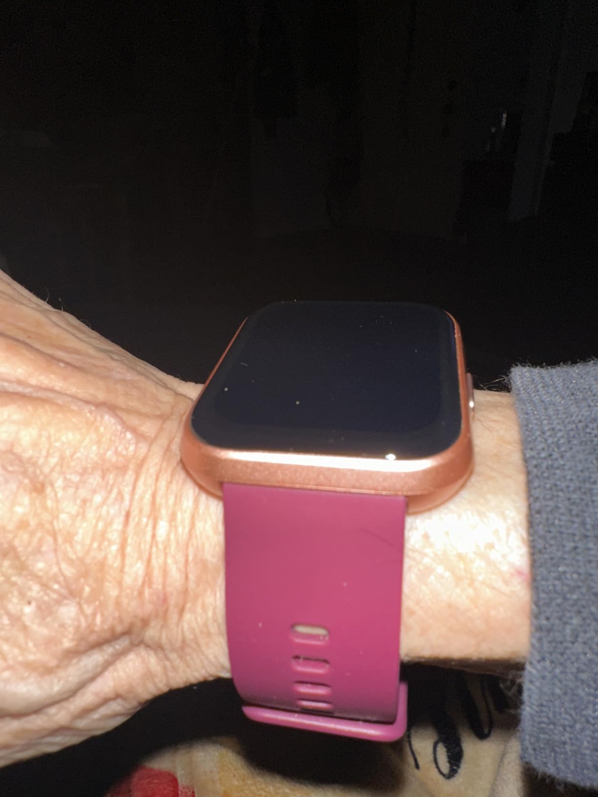 Smartwatch for Women/Men, Compatible with Android & iPhone, 1.8'' Fitness Tracker Watch with Alexa, Call & Notification Alerts, Heart Rate & Sleep Monitor, 120 Sports Modes, Waterproof Smart Watch customer photo 2