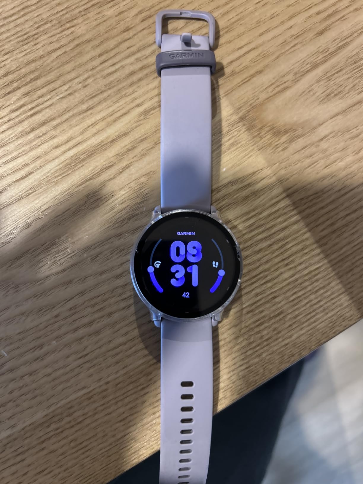 Garmin vívoactive® 5, Health & Fitness GPS Smartwatch, 42mm, Ivory customer photo 2