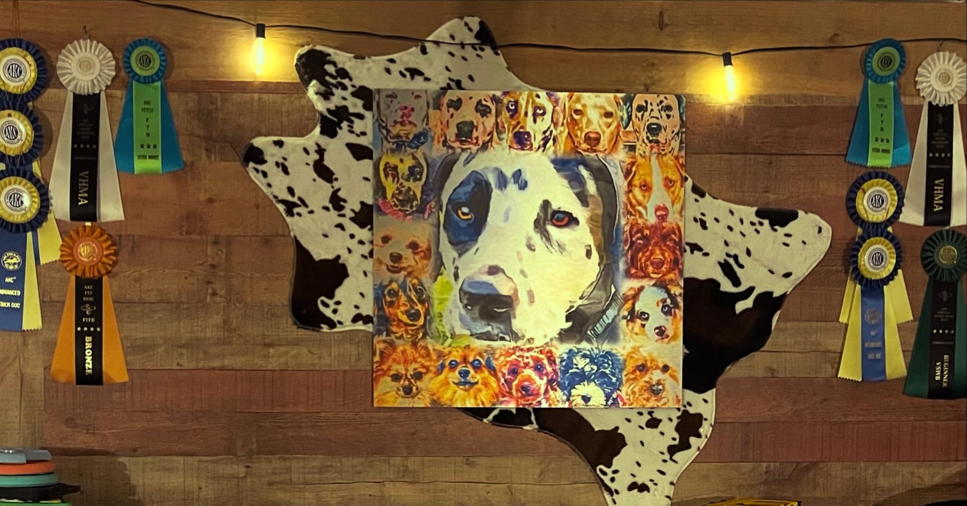 MACEVIA Faux Cowhide Rug Cute Cow Print Rugs Animal Area Carpet Western Decor for Bedroom Non-Slip 43.3