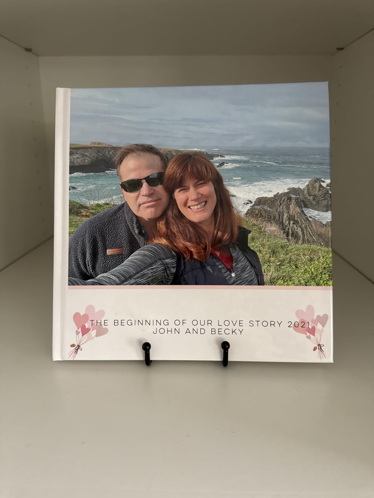 TR-LIFE 12 Inch Plate Stands for Large Heavy Duty Display - Metal Picture Frame Holder Stand + Table Top Easels for Decorative Platter, Book, Plaque, Photo (2 Pack) customer photo 2