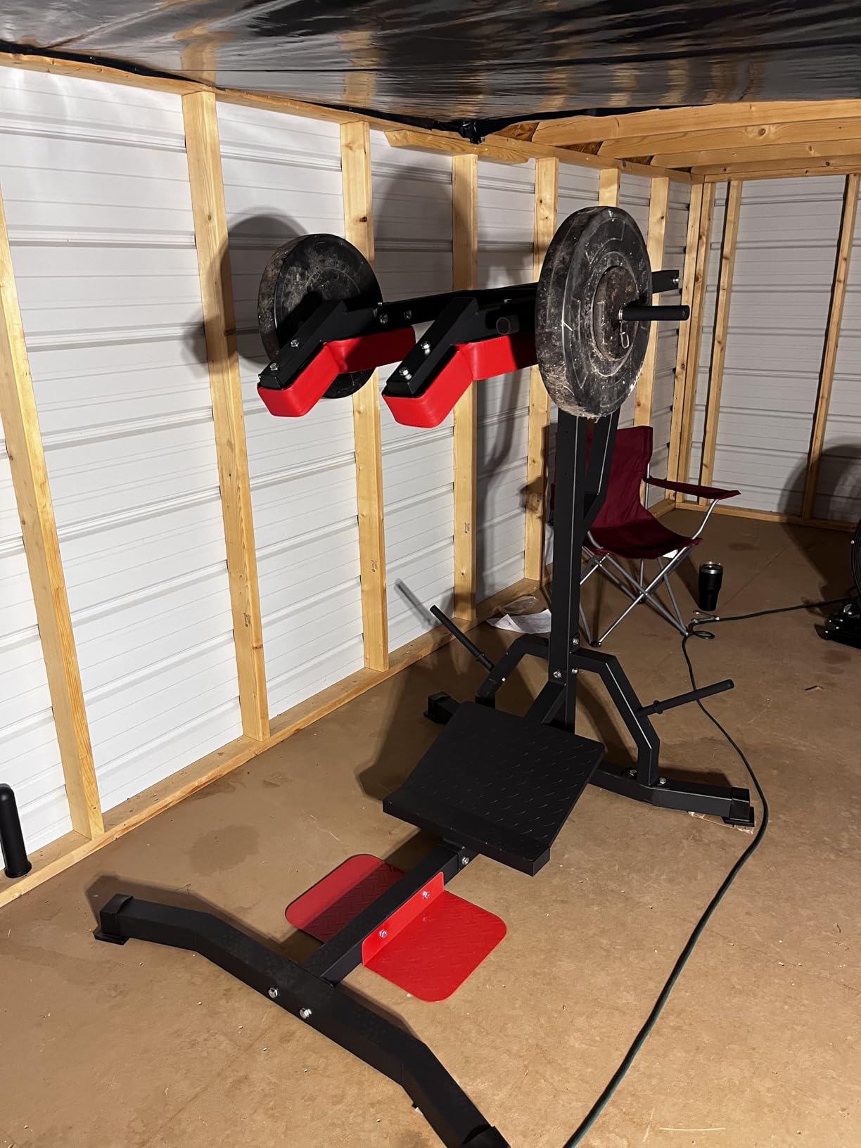 VIVITORY Leverage Squat Calf Raise Machine, Hack Squat Machine customer photo 1