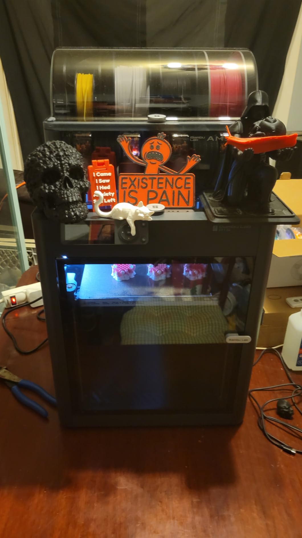 Bambu Lab P1S 3D Printer, Ready-to-Use FDM 3D Printer customer photo 1