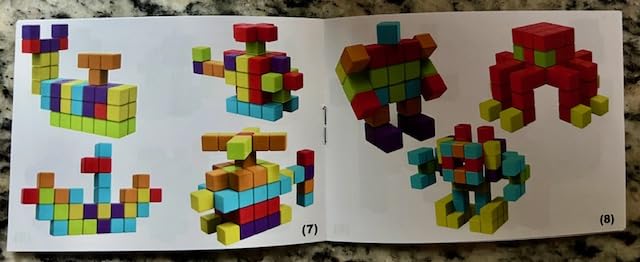 Magnetic Building Blocks Large, 1.65 inch Stacking Cubes for Toddlers customer photo 1