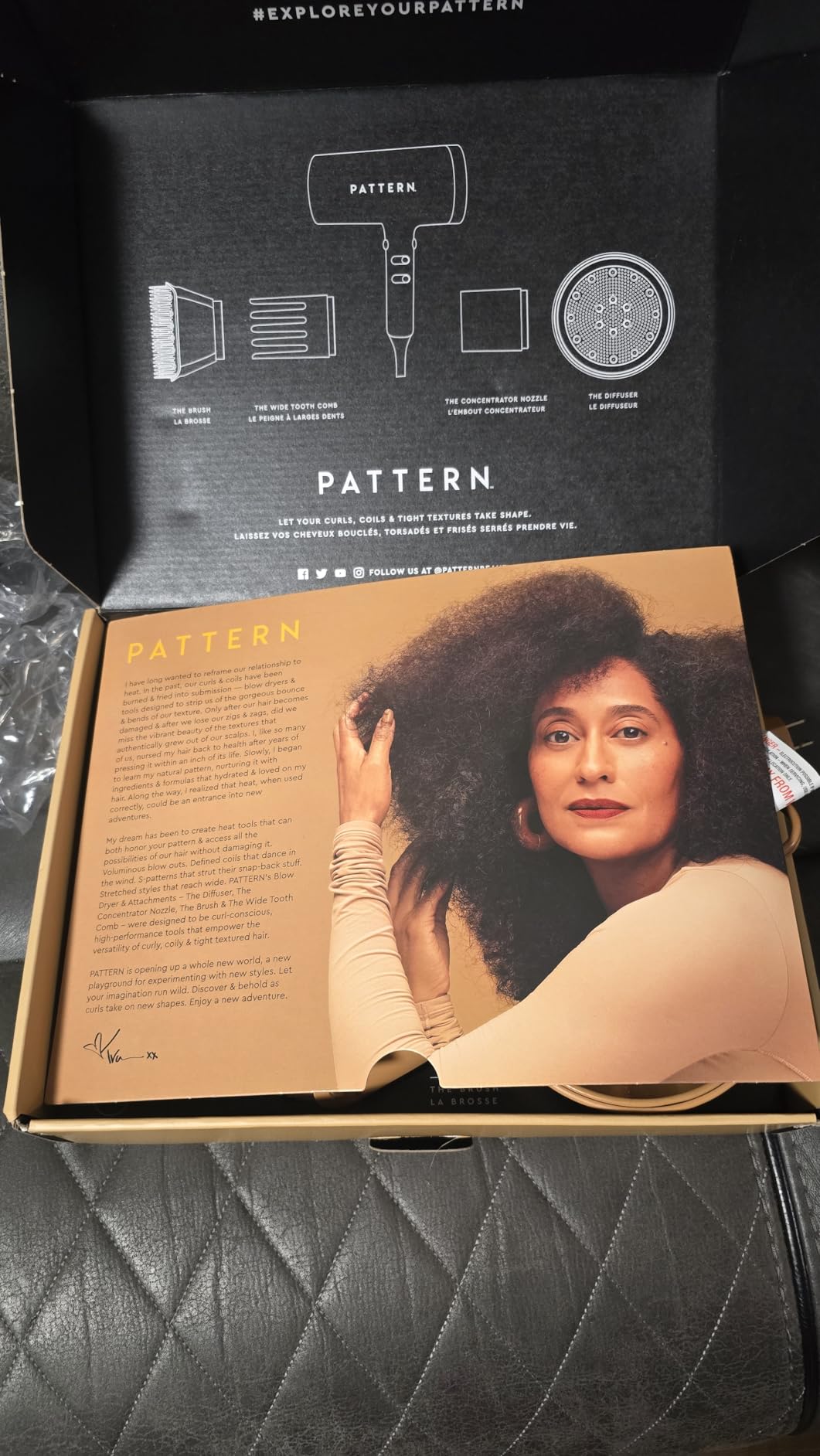 PATTERN by Tracee Ellis Ross Blow Dryer with Four Attachments for Curly, Coily & Tight Texture Hair customer photo 1