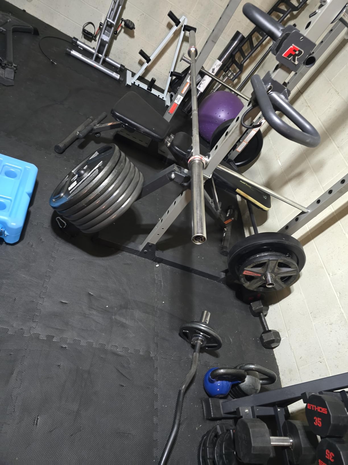 SELEWARE T Bar Row Landmine Attachment Belt Squat Attachment for Power Cage customer photo 2