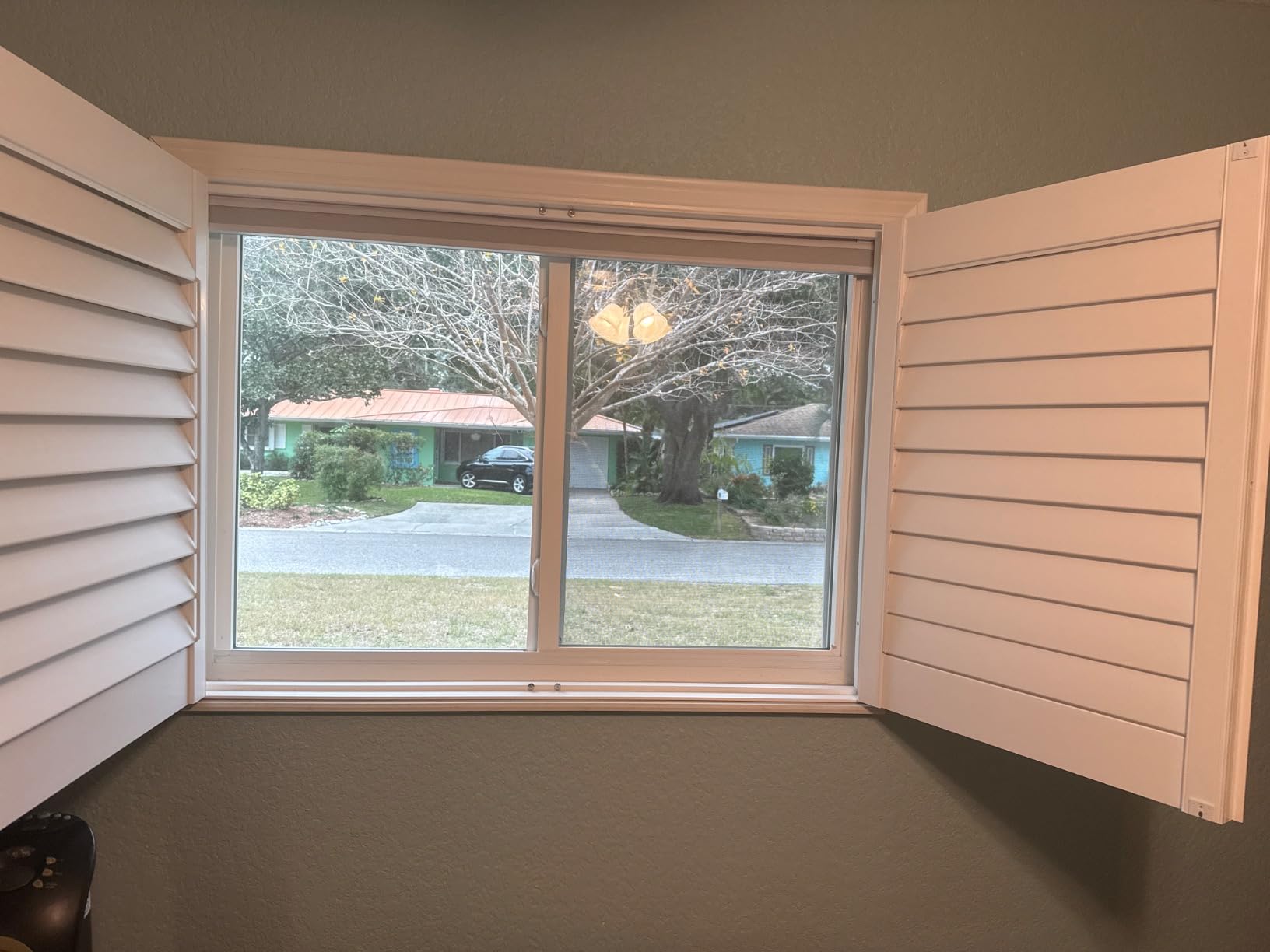 Boolegon No Drill No Tools Cellular Shades TDBU,White,Custom Size customer photo 2