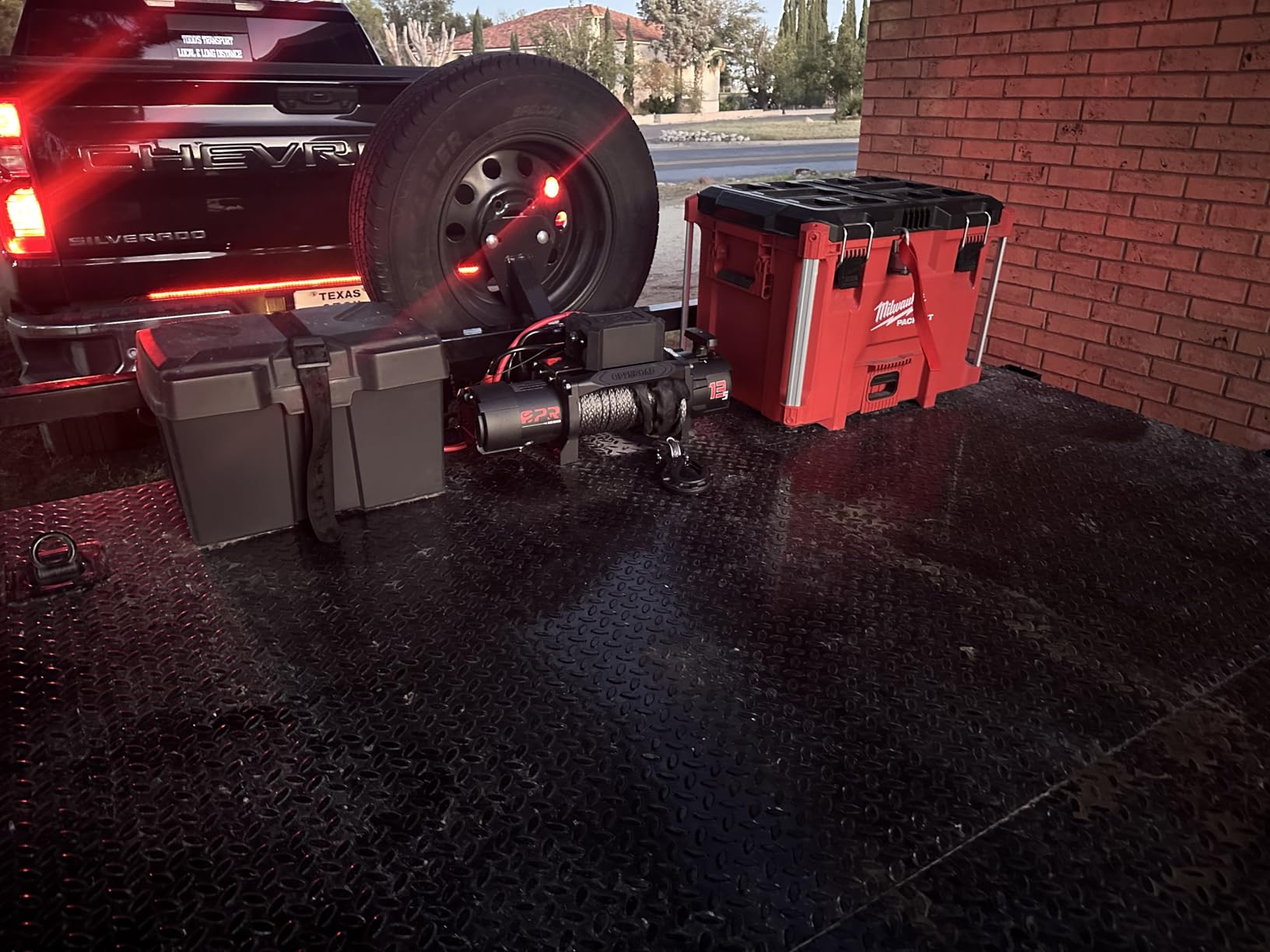 OPENROAD 13500 lb Recovery Winch with Synthetic Rope and 2 Wireless Remotes - IP68 Waterproof 12V Electric Winch for Jeep, SUV, Truck & Trailer - Panther Series 3S customer photo 2