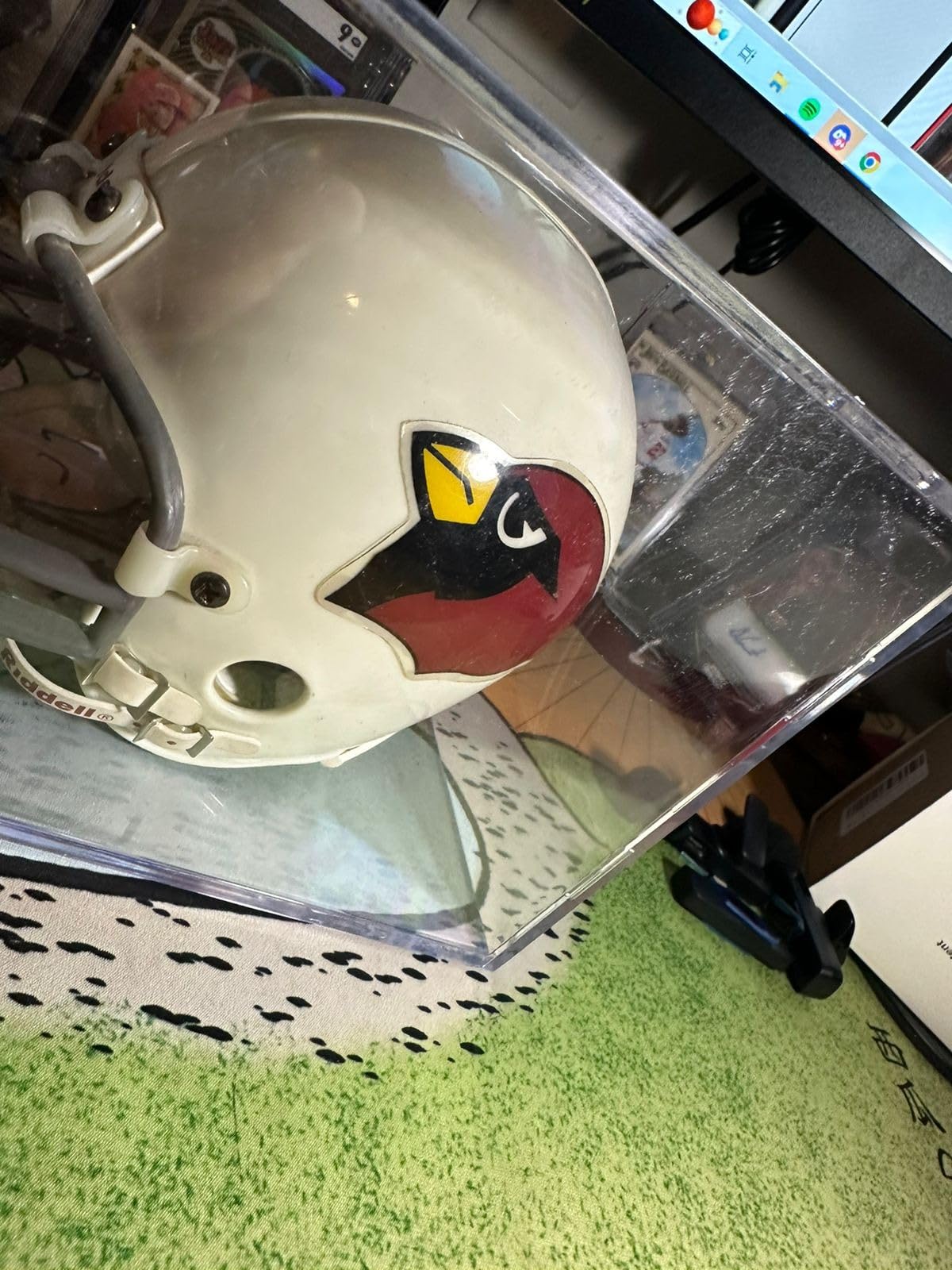 BCW Mini Helmet Showcase with UV Protection, Clear Stackable Case, 1 Pack customer photo 1