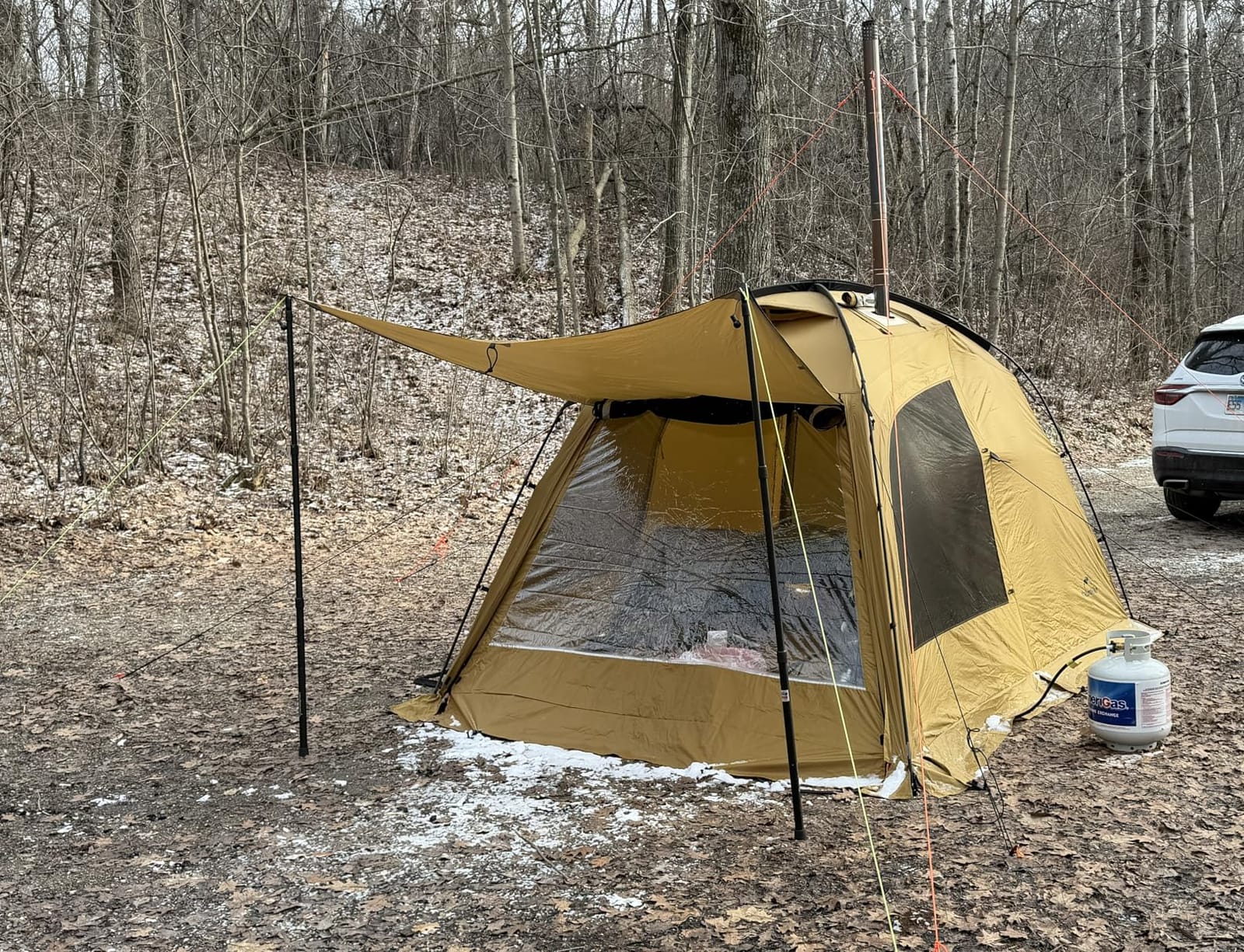 Naturehike Dune Hot Tent with Stove Jack,Double Layer 4 Season Tent,Waterproof 2-4 Person Tents for Camping customer photo 1