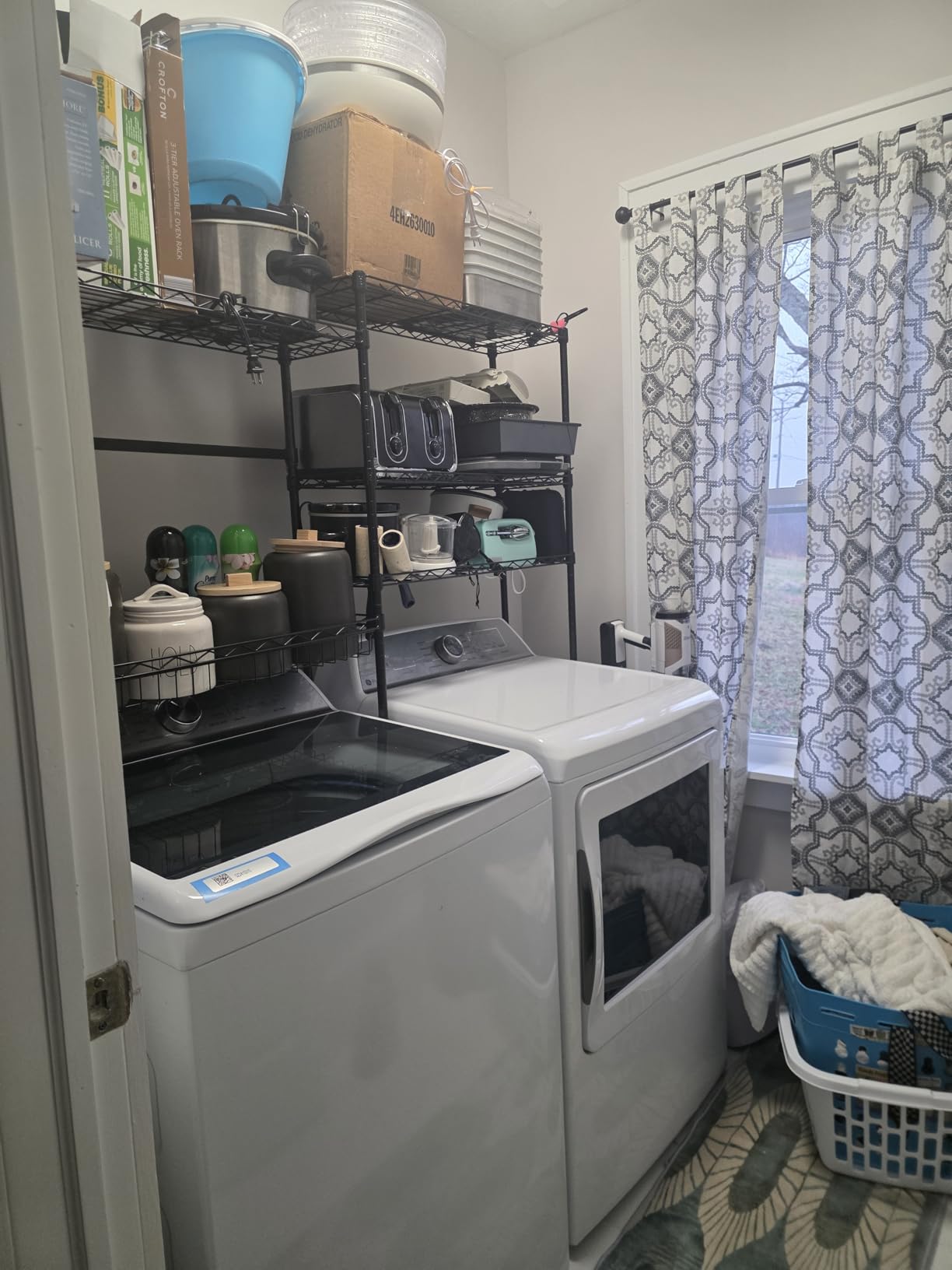 Golpart Laundry Organizer Shelves Over the Washer and Dryer Storage Shelf customer photo 1
