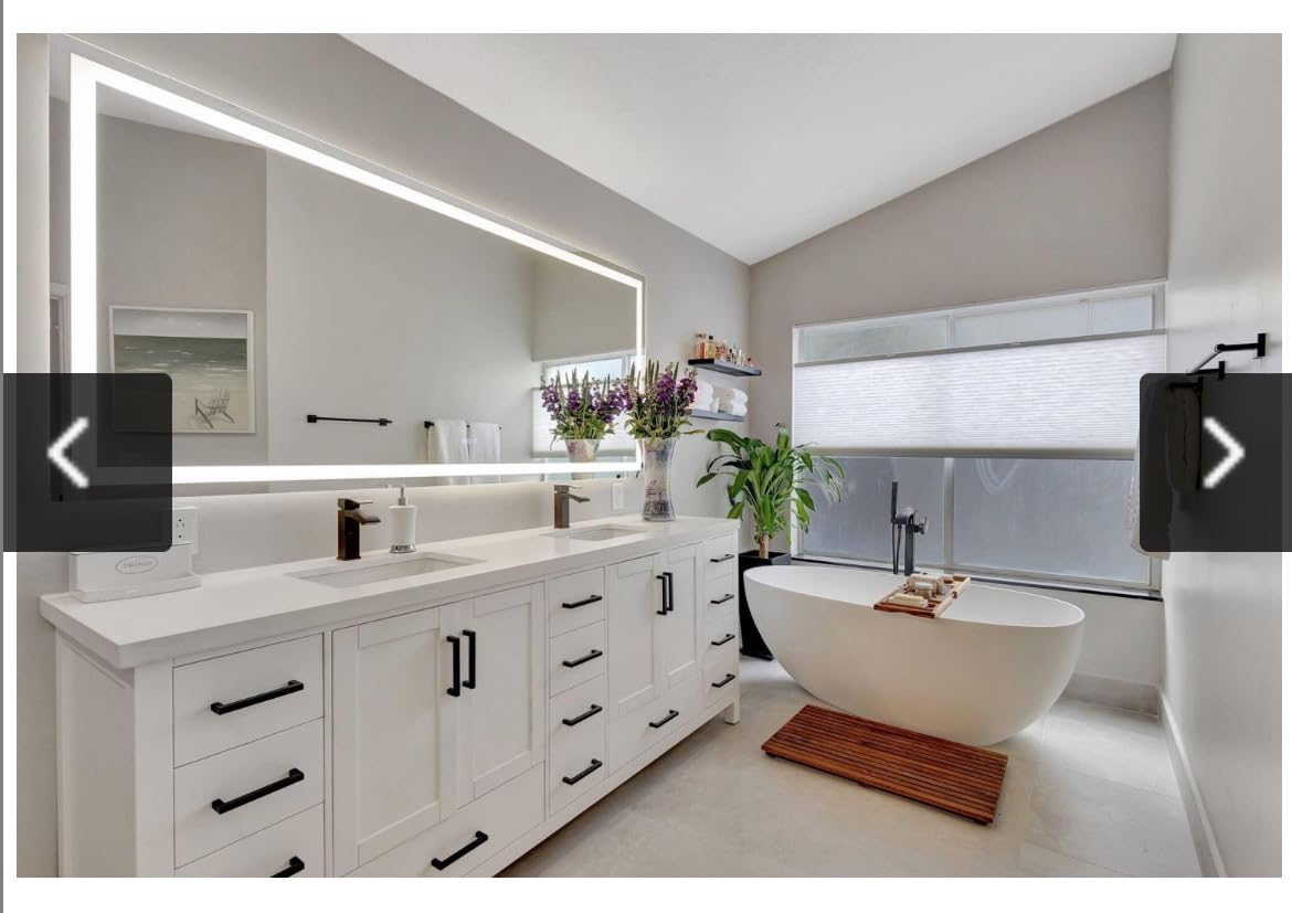 63'' Solid Surface Free Standing Tub, Matte Soaking Tubs customer photo 2