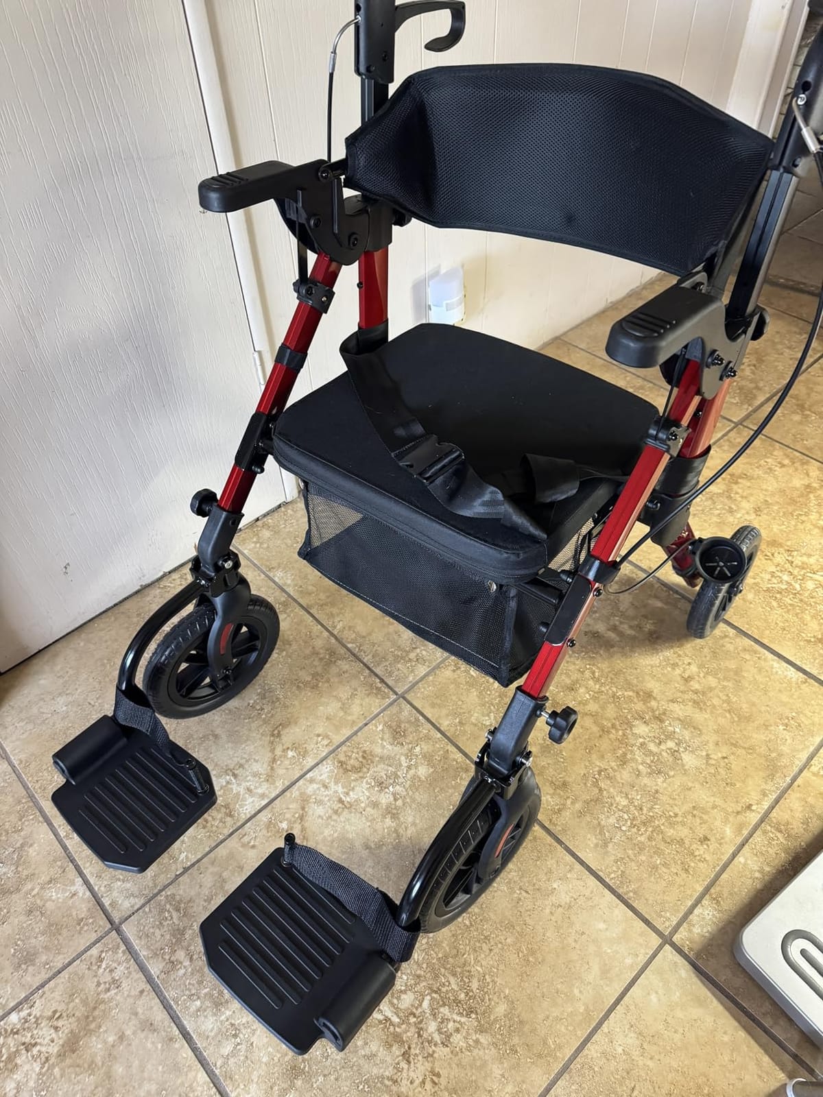 VOCIC Z51 Walker for Seniors, 2 in 1 Walker Wheelchair Combo, All Terrain customer photo 1