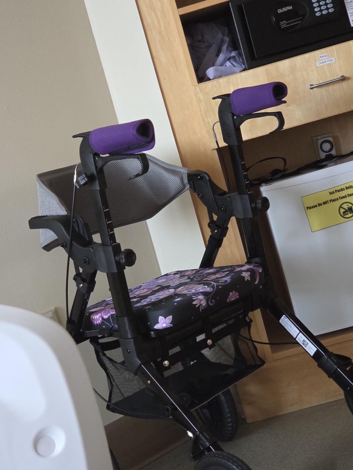 VOCIC Z51 Walker for Seniors, 2 in 1 Walker Wheelchair Combo, All Terrain customer photo 2