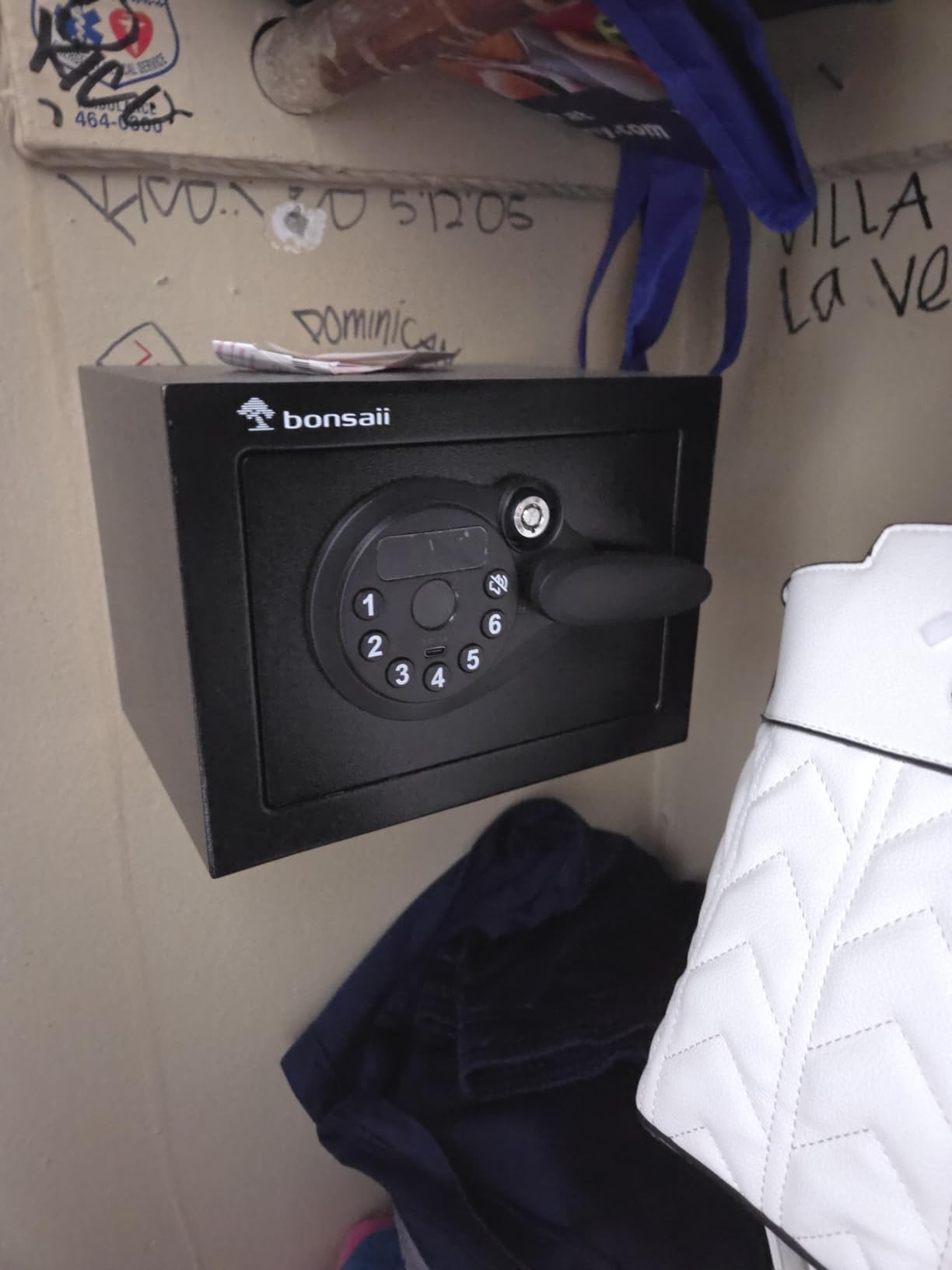 Bonsaii Security Safe Box With Electronic Keypad 0.231 Cu.Ft for Valuables customer photo 1