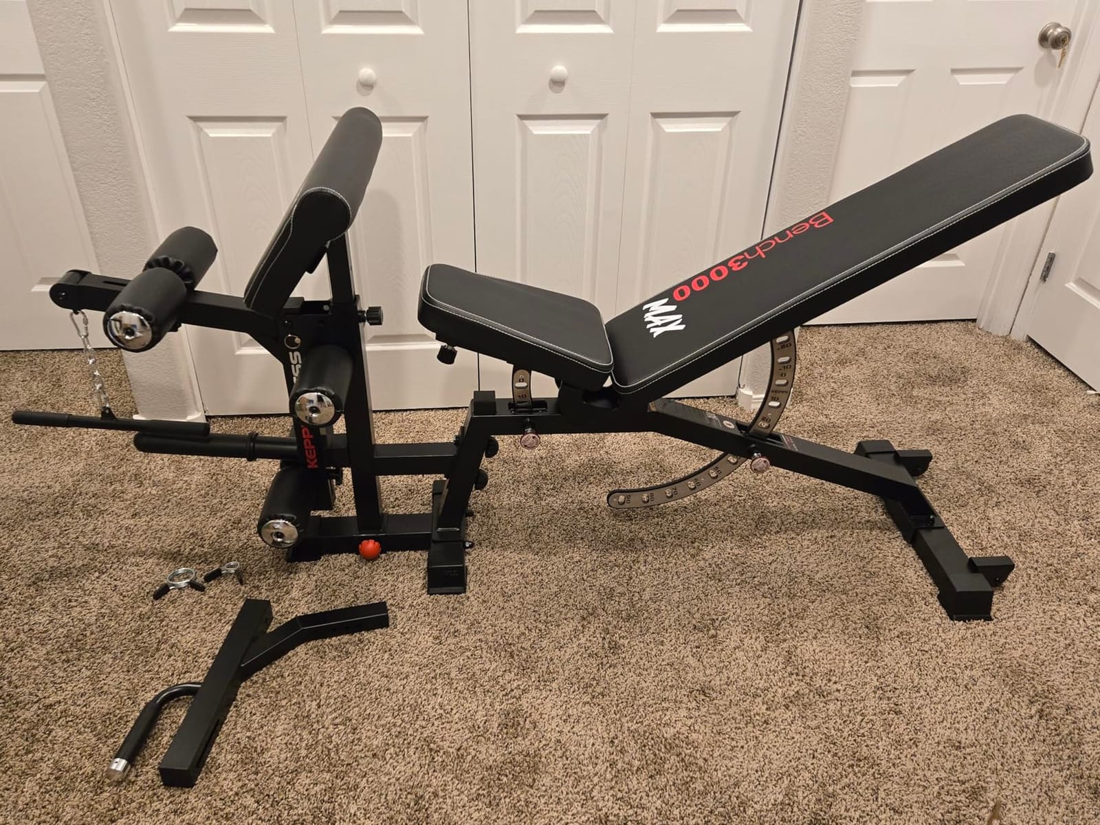 Keppi Fitness Functional Weight Bench - Bench3000 V2 for Leg Extension/Curl customer photo 2