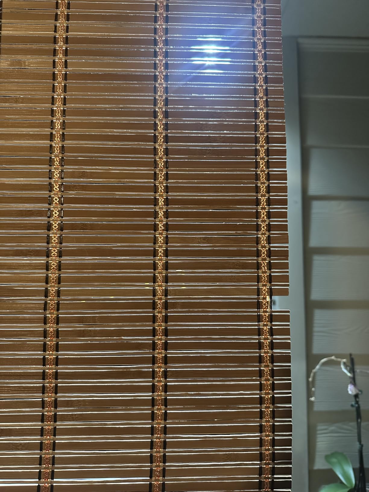 XIUXIU Bamboo Roller Shades Roman Shades for Window Roll Up Blinds for Home Light Filtering Indoor Outdoor Patio A24 W x 48