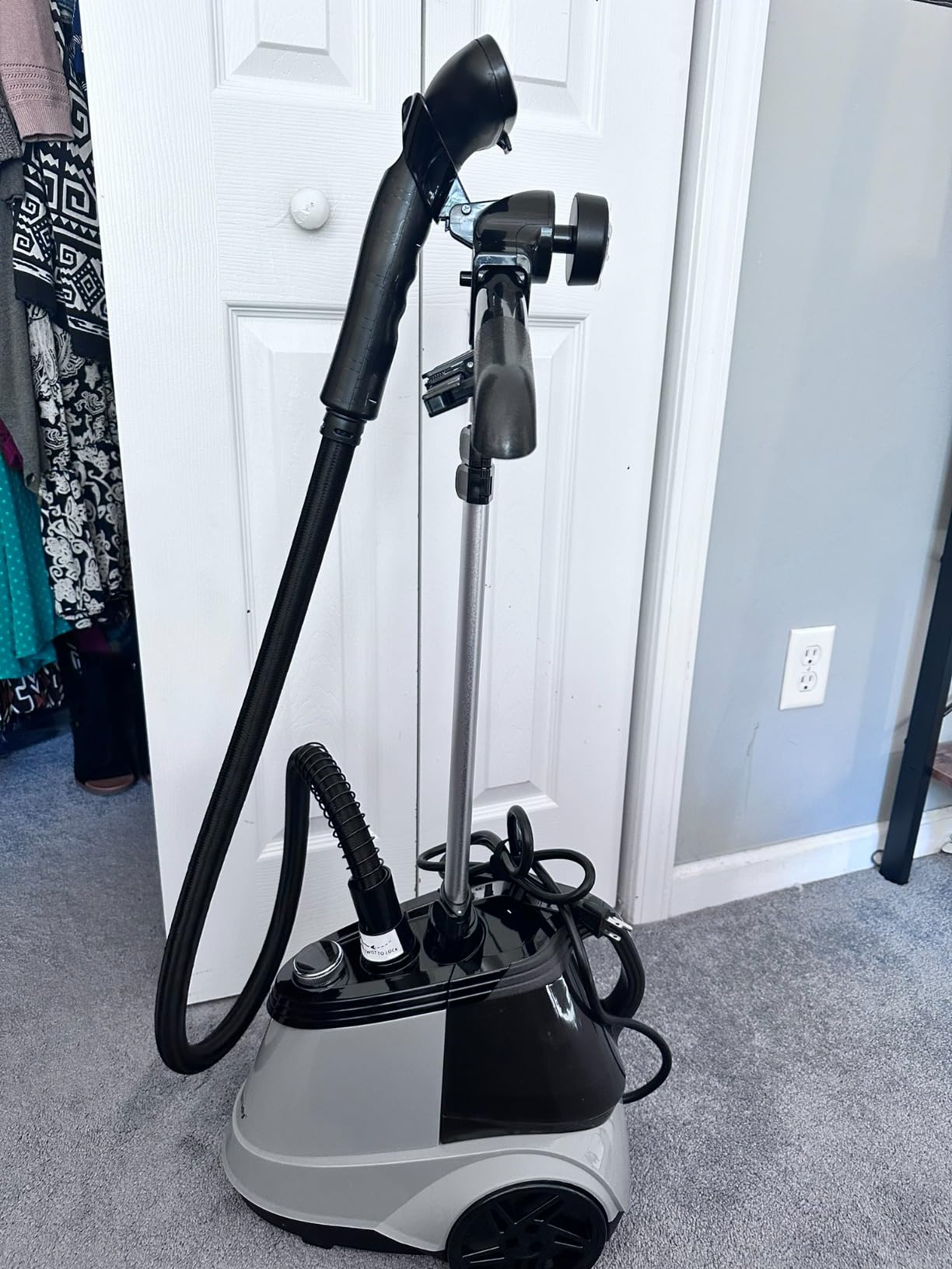 True & Tidy Heavy-Duty Garment Steamer w/ 3 Settings, 3L Water Tank, 1800W customer photo 2