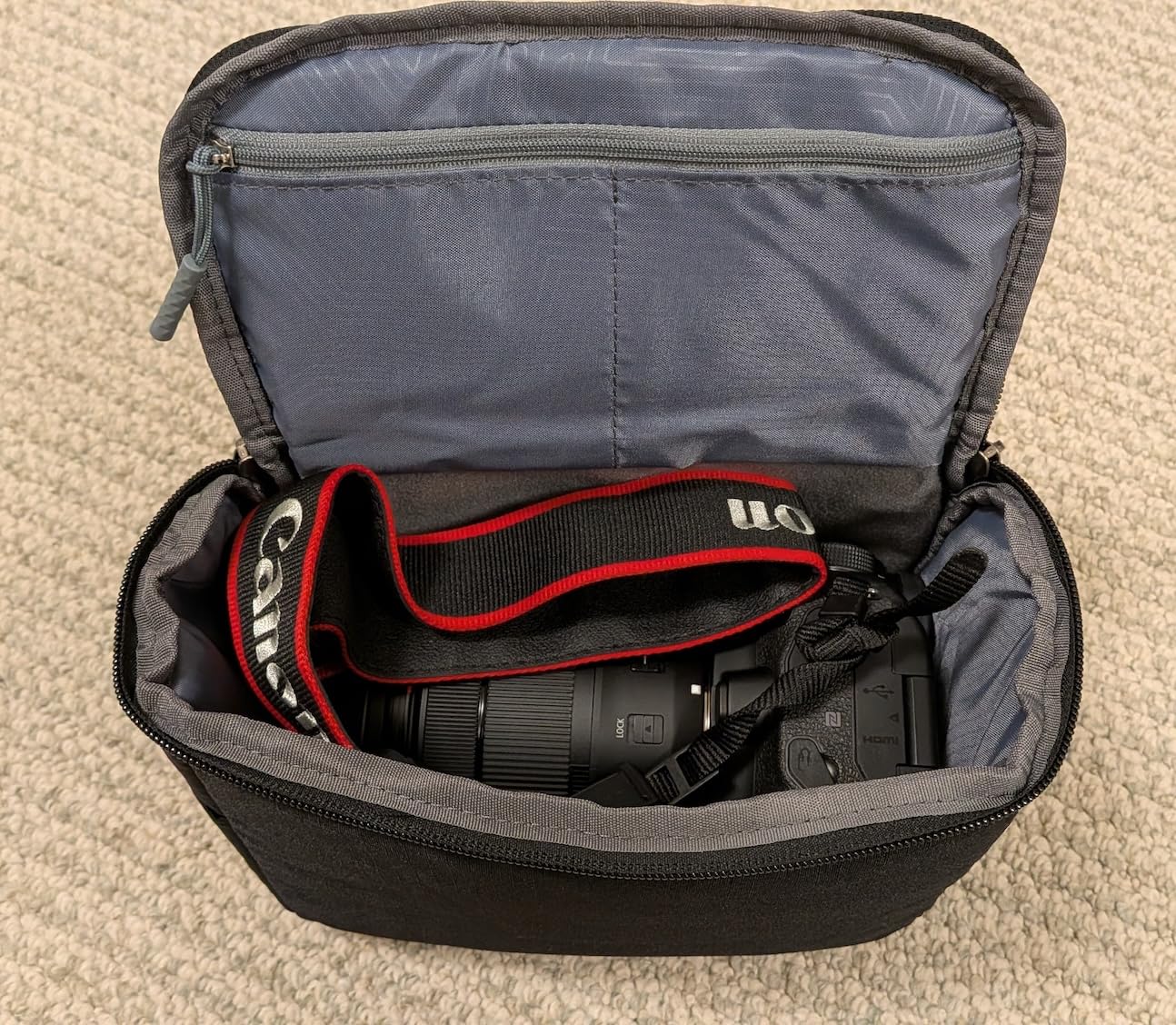 K&F CONCEPT Camera Sling Bag Small Crossbody Case customer photo 1