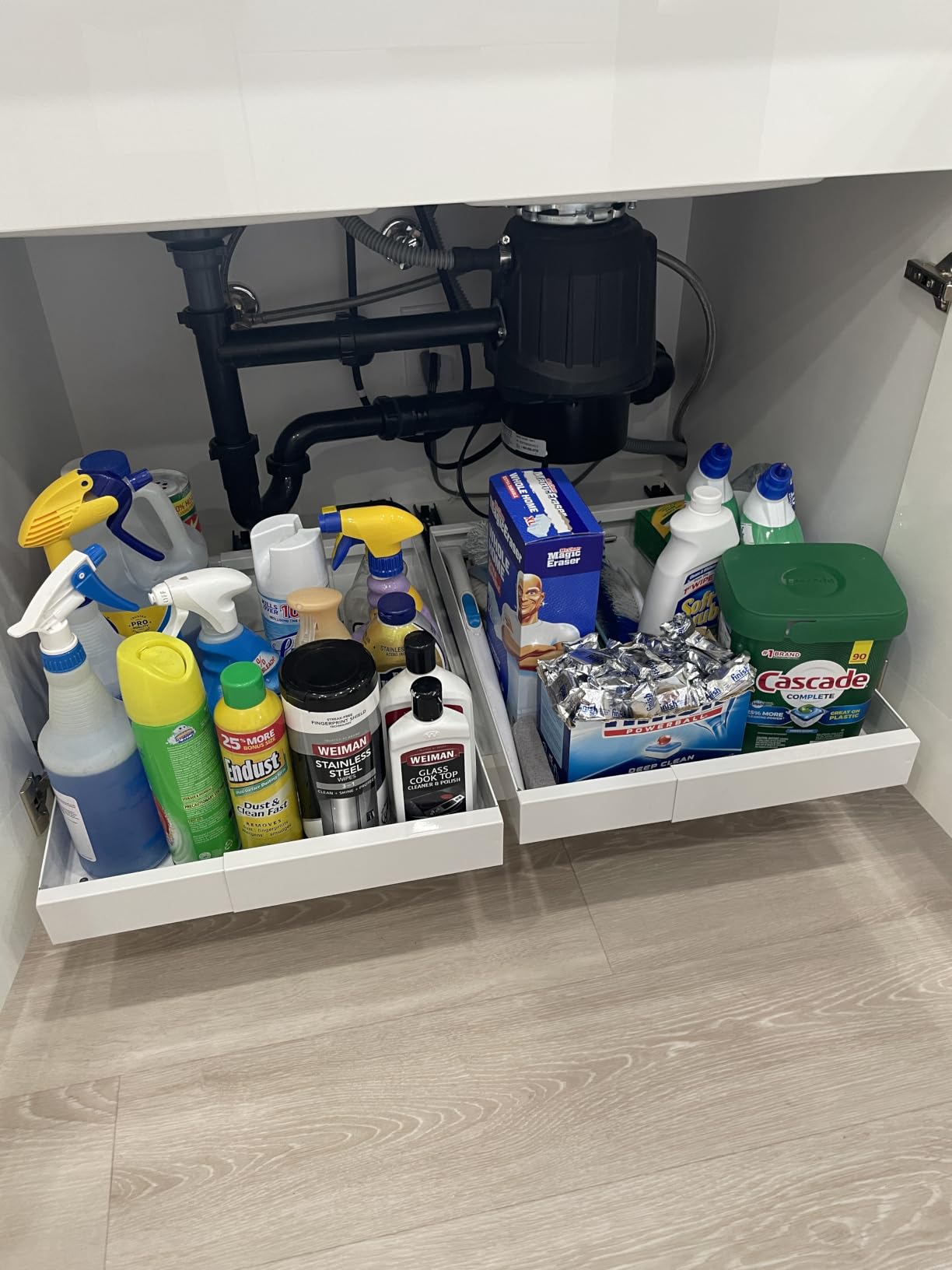 Kitstorack Pull out Cabinet Organizer, Expandable(12