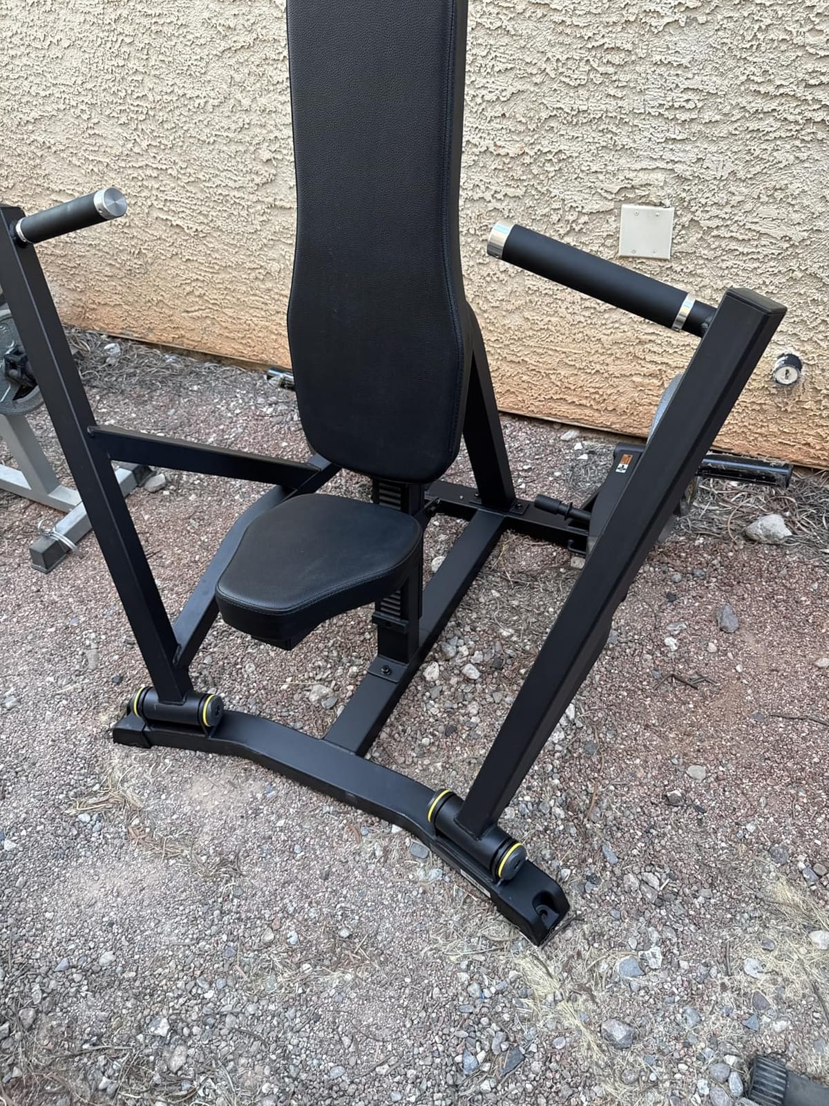 Gronk Fitness Seated Chest Press | Plate Loaded Chest Press Machine for Ultimate Gains | Bench Press Machine Workout | Use with 2