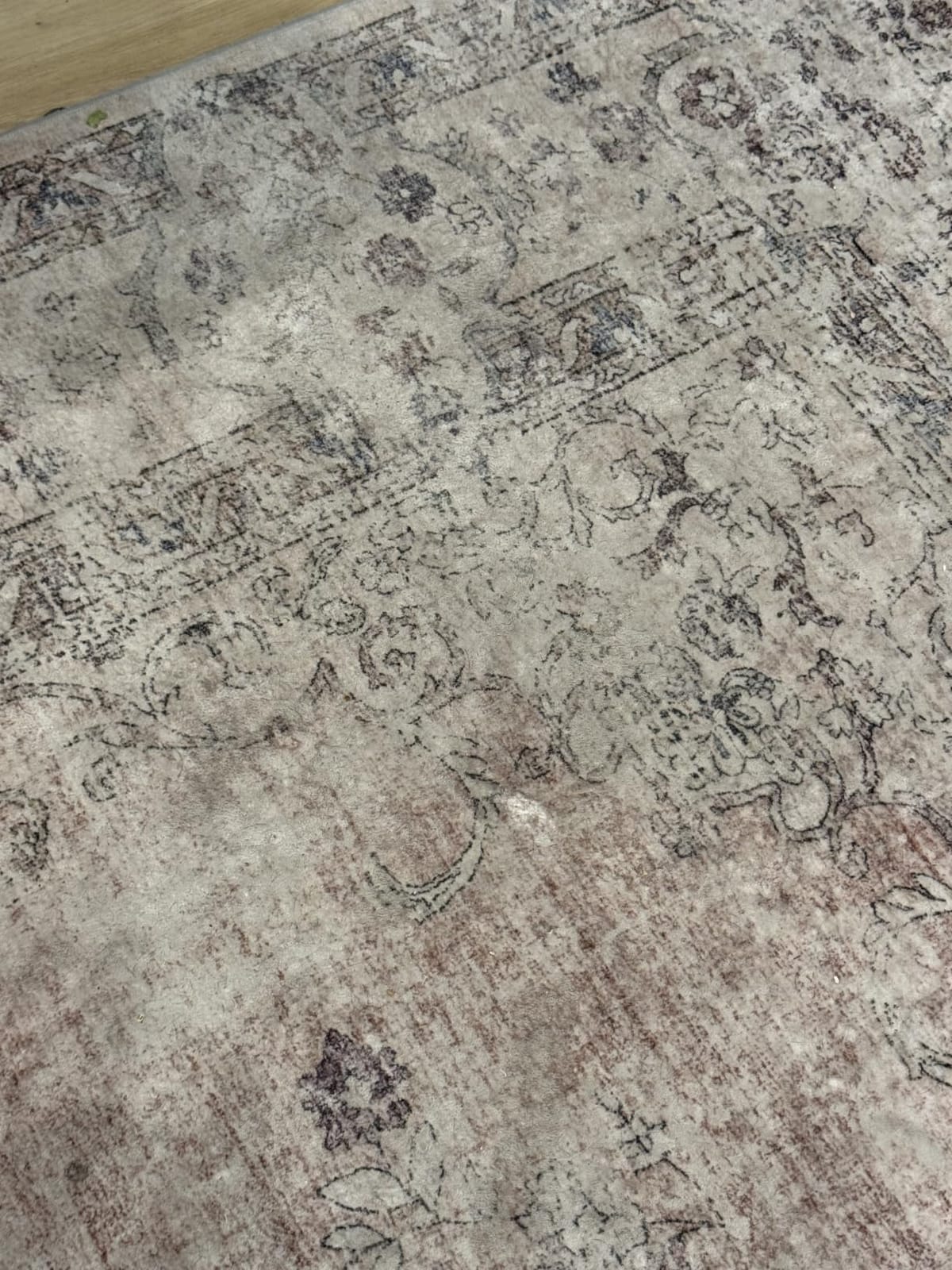 CHAMPLANT Washable Area Rug 5'x7' Retro Boho Chic Medallion Distressed Design Living Room Indoor Non-Slip Large Oriental Accent Throw Rug for Kitchen Bedroom Office Carpet customer photo 1
