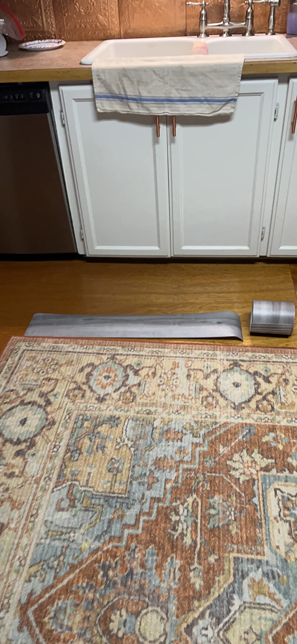 Peel and Stick Floor Tile Wood Plank Look, Self-Adheisve Vinyl Flooring customer photo 1