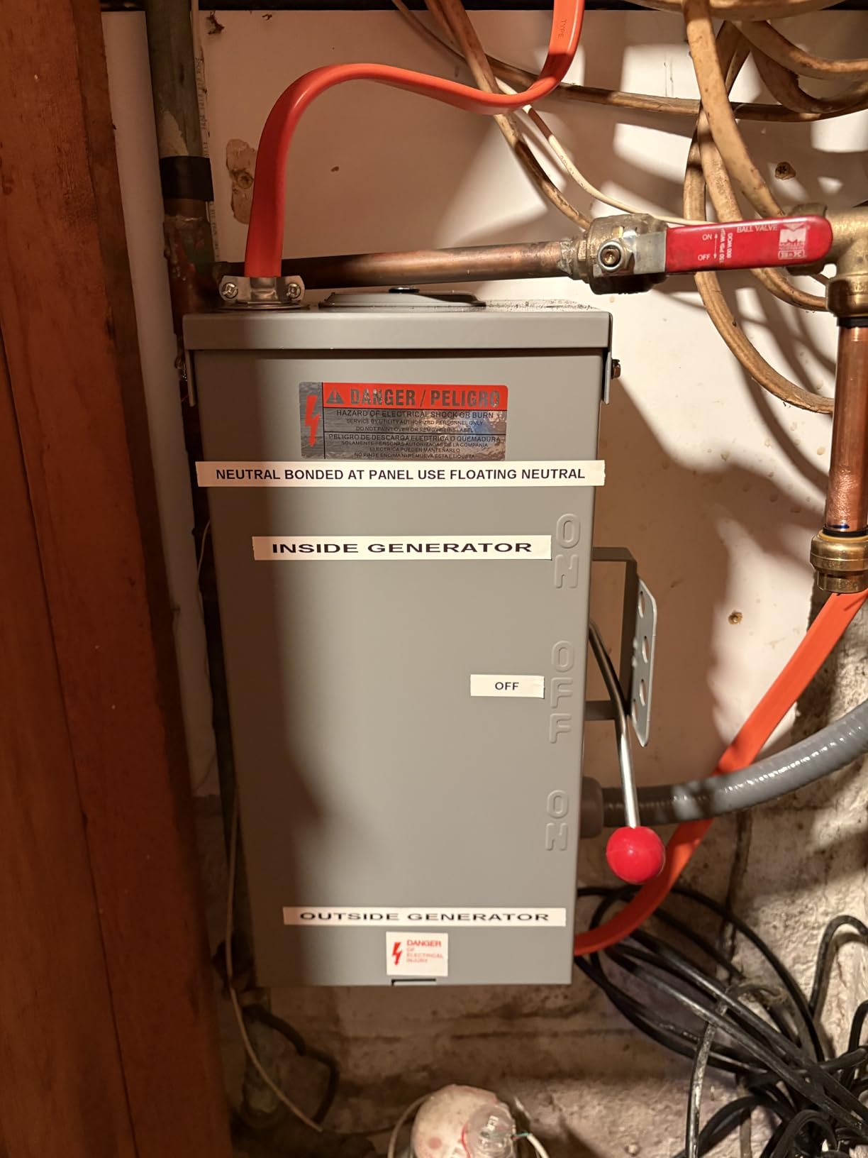 100A Generator Transfer Switch,24000W General-Duty Double-Throw Safety Switch,120/240-Volt Transfer Switches,Stronger Stability Manual Transfer Switches,NEMA 3R Standards for Outdoor and Indoor customer photo 2