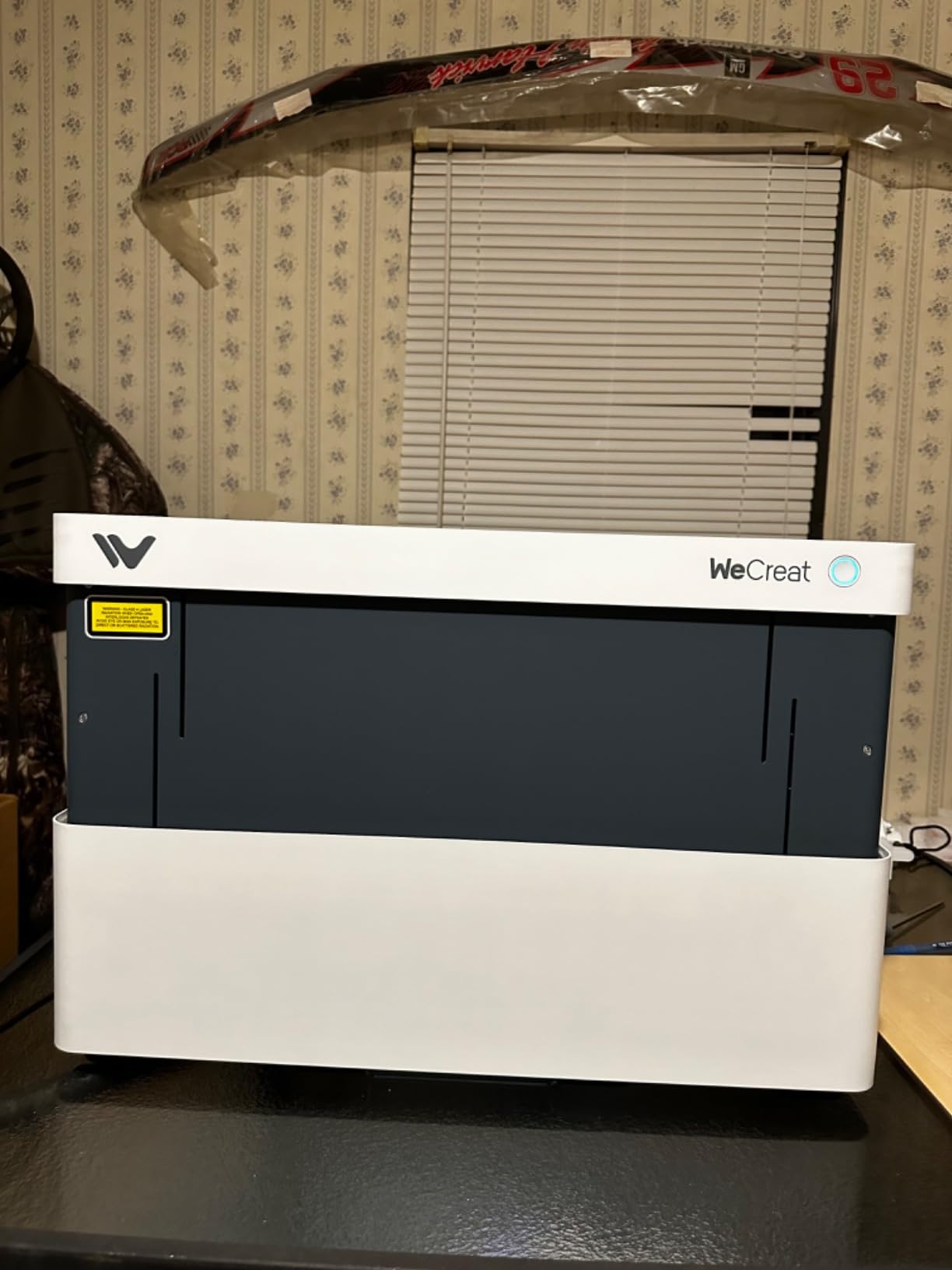 WECREAT Laser Engraver and Cutter, 20W(20,000mW) 4-in-1 Desktop Diode Fully Enclosed Laser Engraver Machine with Rotary, Home Business for Jewelry and Gift Making with Metal Wood Acrylic Leather customer photo 1