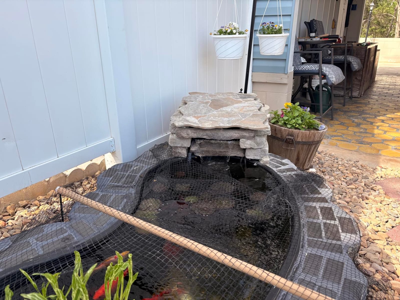 Pond boss Waterfall Spillway, 8 inch Wide Weir, Waterfall Box, Smooth Flow, Durable Construction, Easy to Install, Great for Waterfalls, Pondless Water Features and Streams customer photo 1
