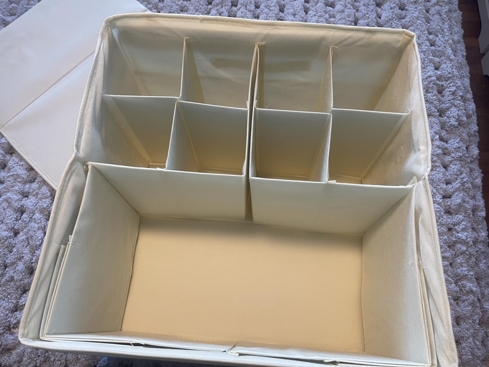 Shoe Organizer for Closet, Foldable Shoe Storage with Adjustable Dividers customer photo 1