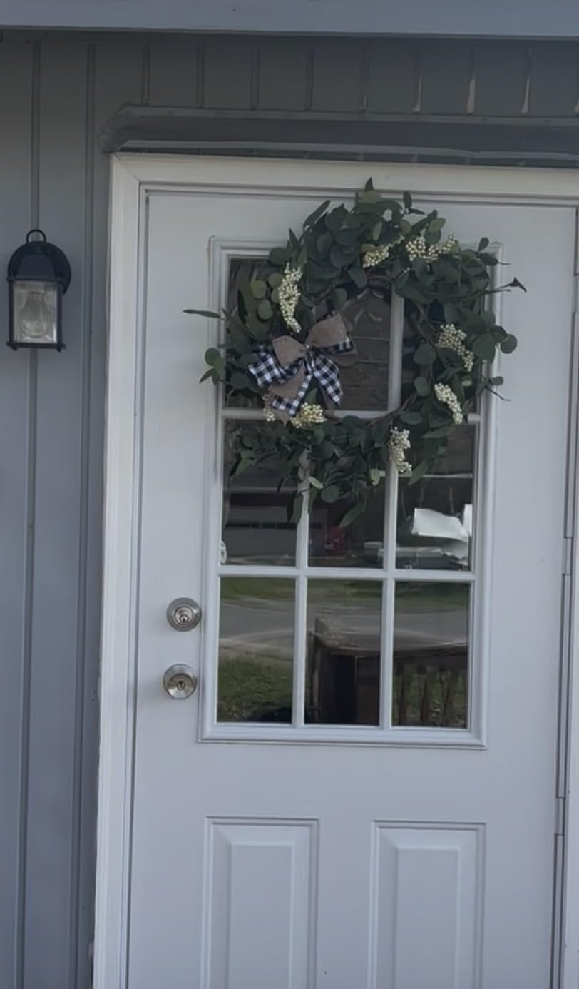 Fall Wreath 22-24inch Autumn Door Wreath for Home Front Door Decor customer photo 1