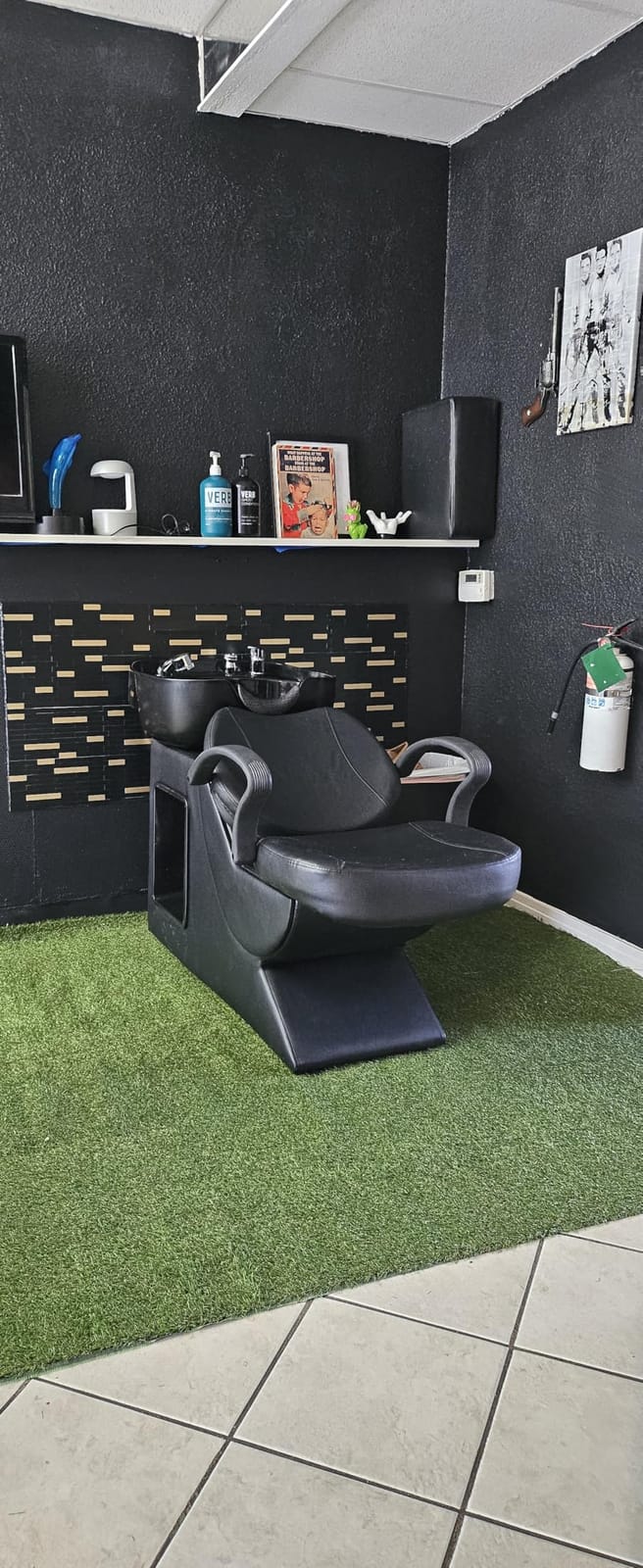 Shampoo Bowl Chair Set, Salon Shampoo Sink Chair customer photo 1