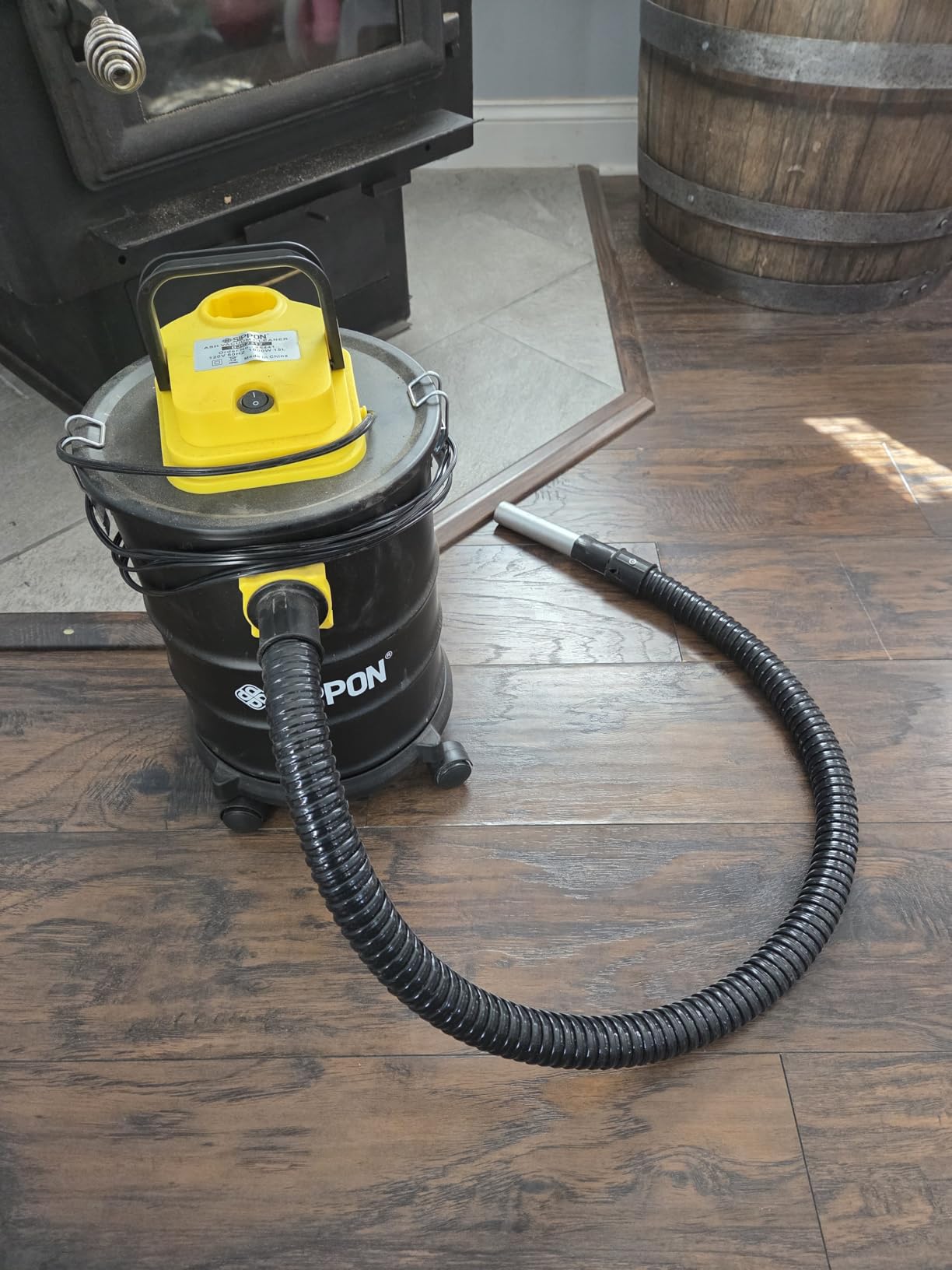 Ash Vacuum Cleaner, 800W 2.6 Gallon for Pellet Stove & Fireplace customer photo 2