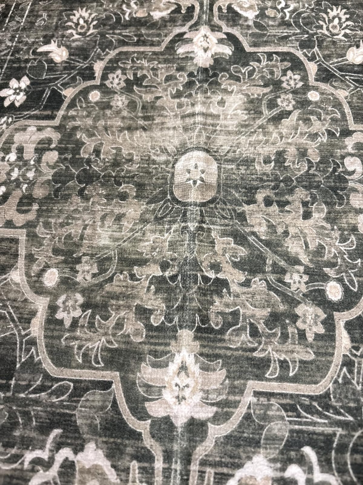 U'Artlines Boho Vintage Area Rug 5x7 Machine Washable Carpet, Rust&Teal customer photo 1