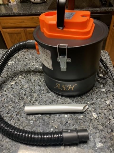 Ash Vacuum Cleaner, 800W Fireplace Ash Vac, 2.6 Gallon Blue customer photo 2