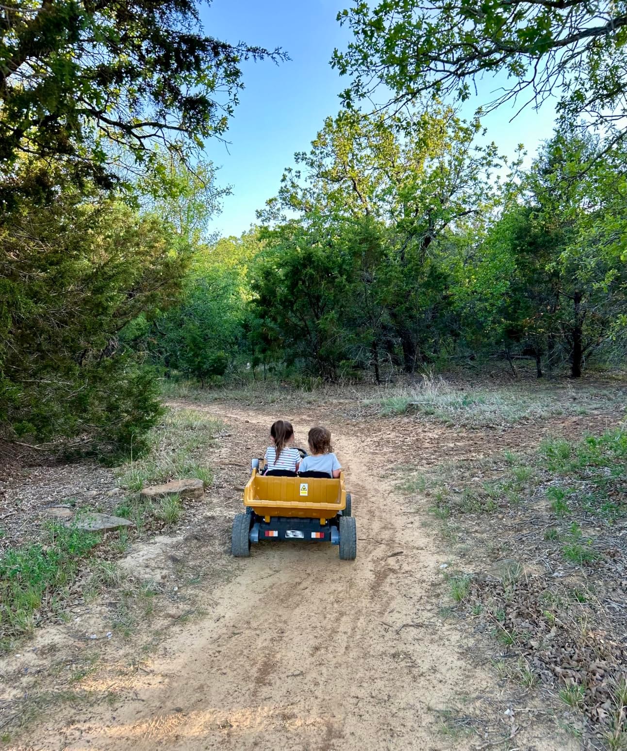 NEWQIDA 24V Ride on Dump Truck 2 Seater Ride on Toys for Kids 3-6, Yellow customer photo 2