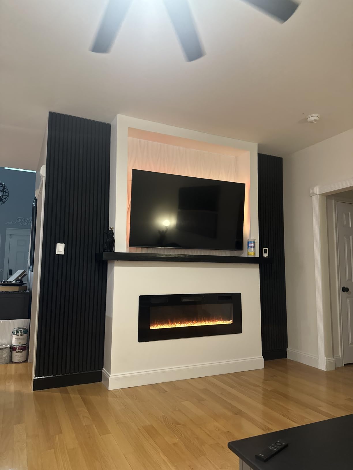 STICKGOO Wave 3D Wall Panels, Natural Oak, 19.7''x19.7'' customer photo 2