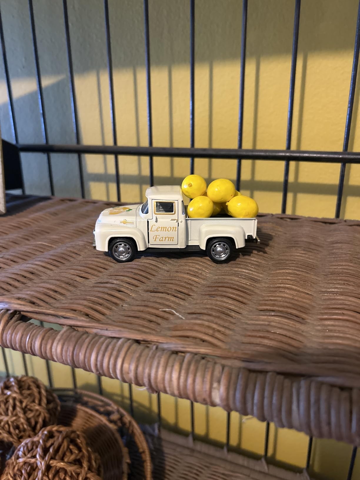 Thanksgiving Fall Decorations Indoor Farmhouse Vintage Metal Truck customer photo 2
