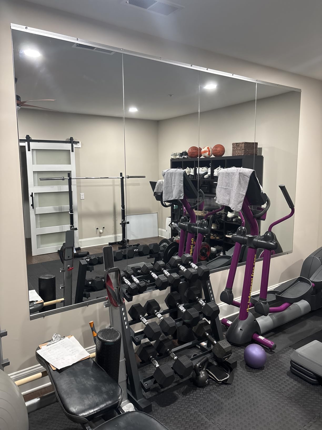 Home Gym Mirror, 56