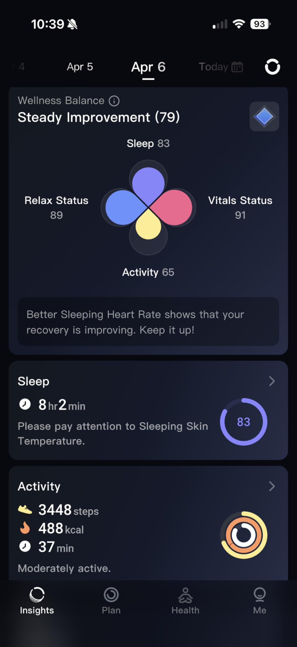 RingConn Gen 2 Smart Ring - Sleep Apnea Monitoring(Silver, Size 10) customer photo 1