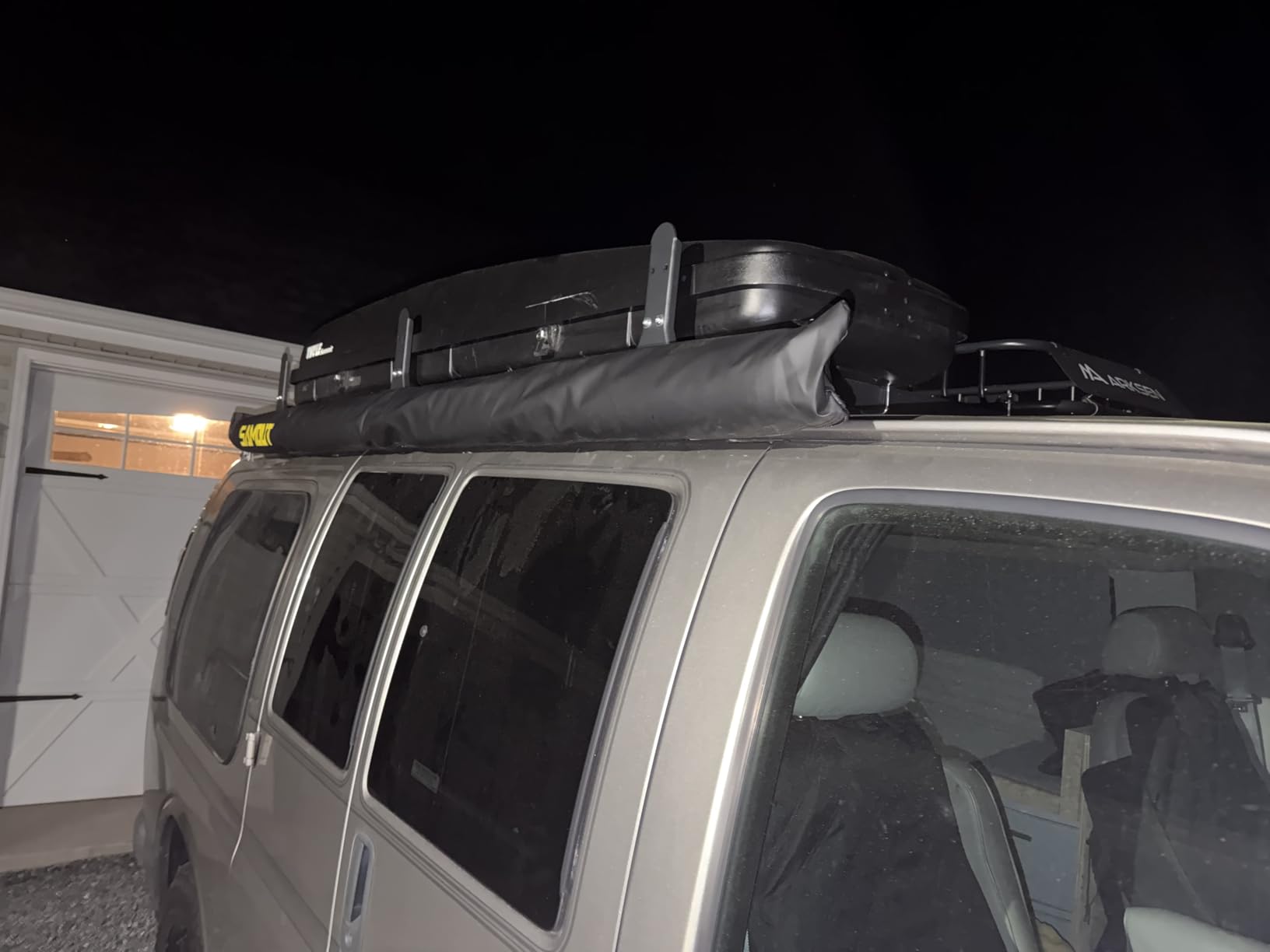 Ladder Rack for Van, Van Roof Rack 3 Bars, 800 lbs, Adjustable 57