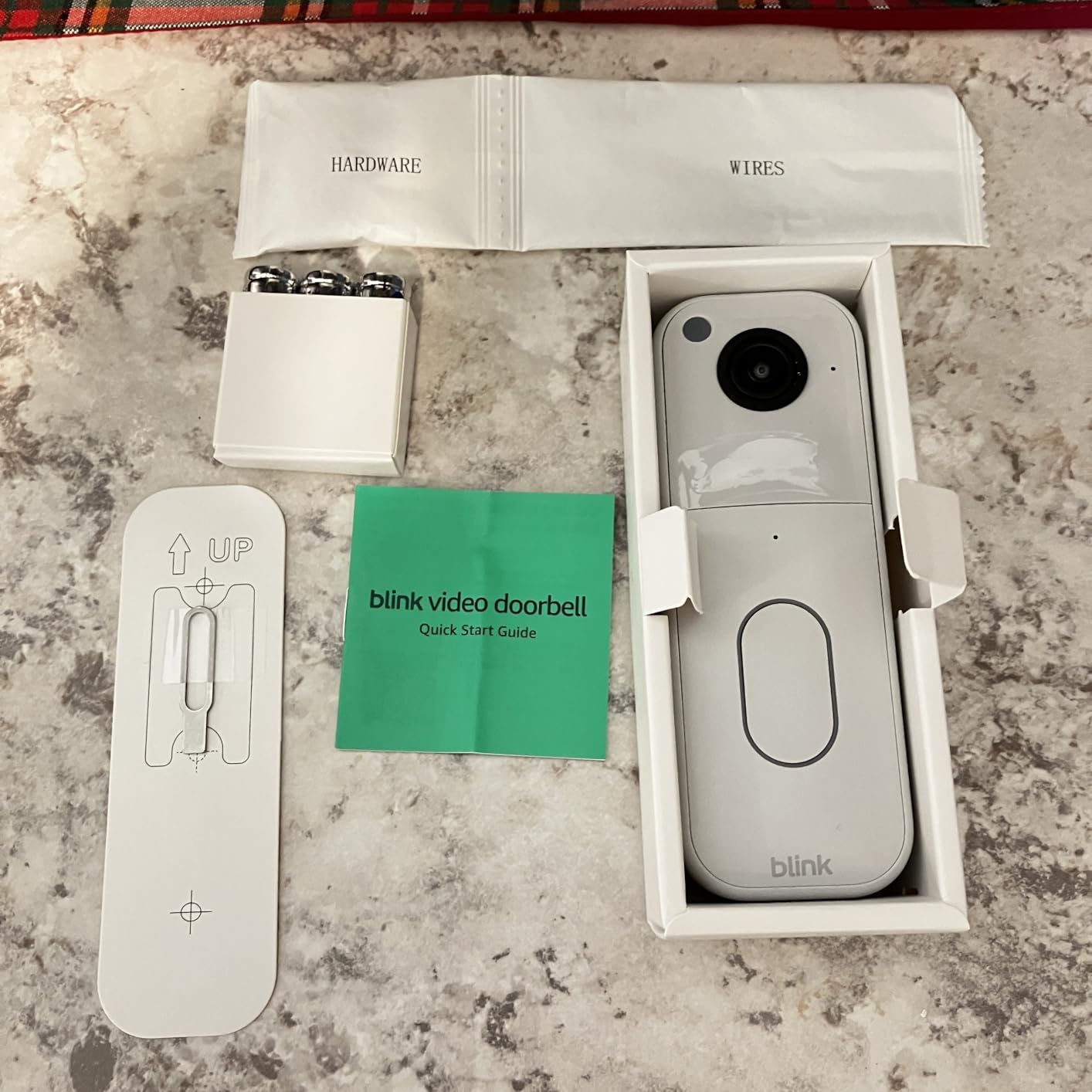 Blink Video Doorbell – Head-to-toe HD view, two-year battery life, and simple setup. Required Sync Module not included – Add-On (Black) customer photo 2